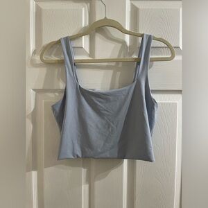 Baby Blue Crop Top Size Medium